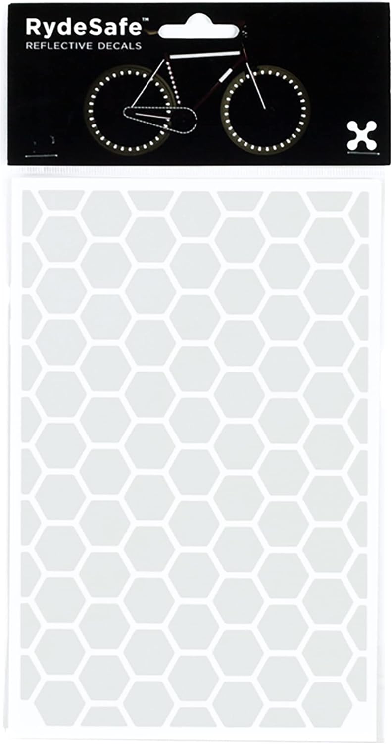 RydeSafe Reflective Decals - Hexagon Kit - Large - Image 1